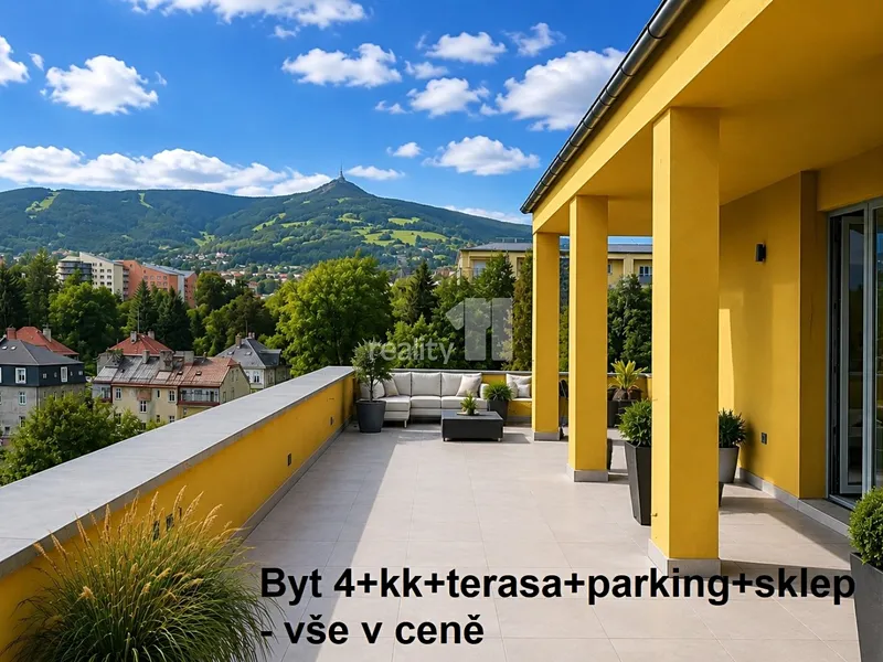 Prodej bytu 3+kk v osobním vlastnictví 88 m², Liberec